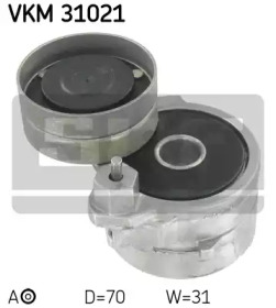 Ролик SKF VKM 31021